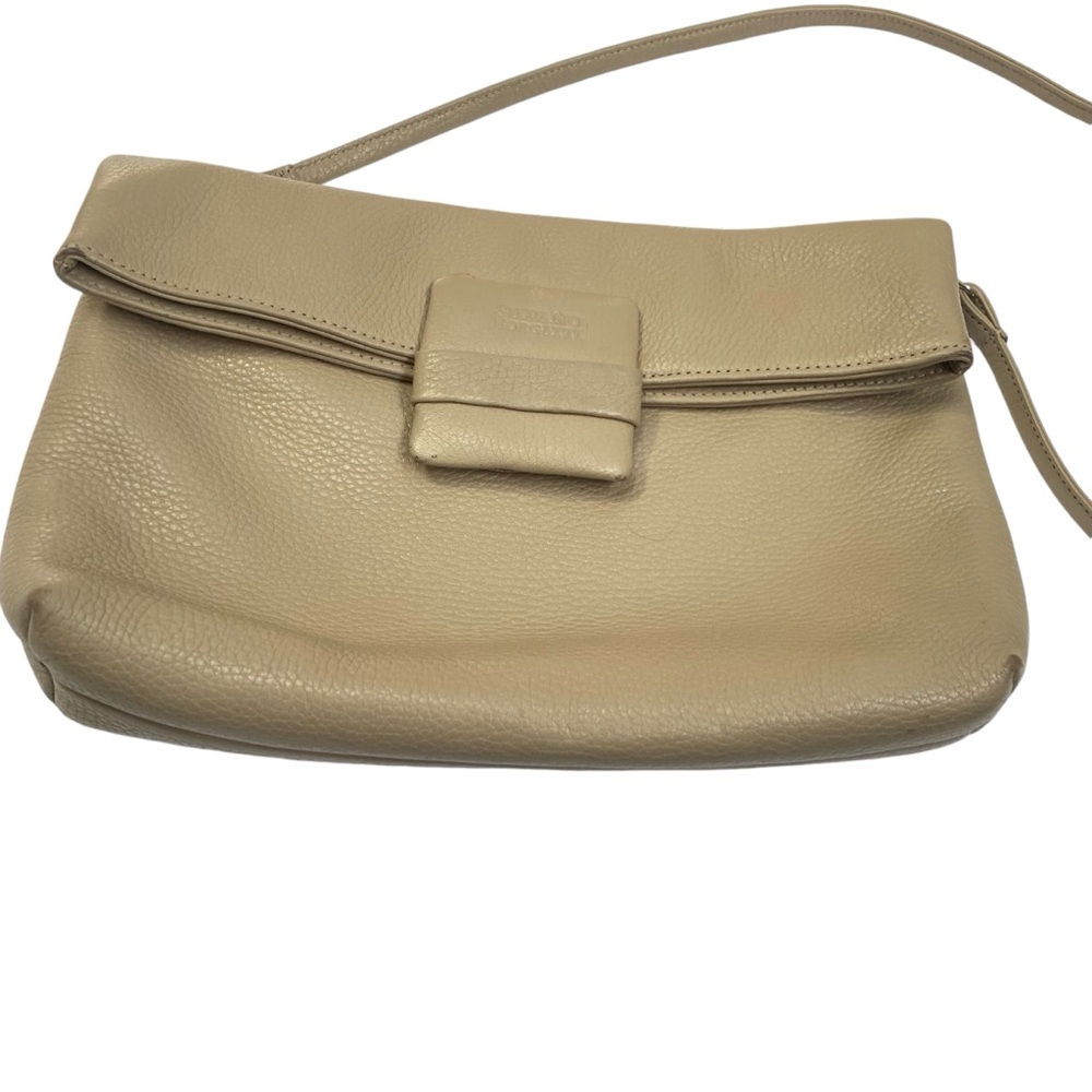 Pebbled Italian Leather shoulder bag